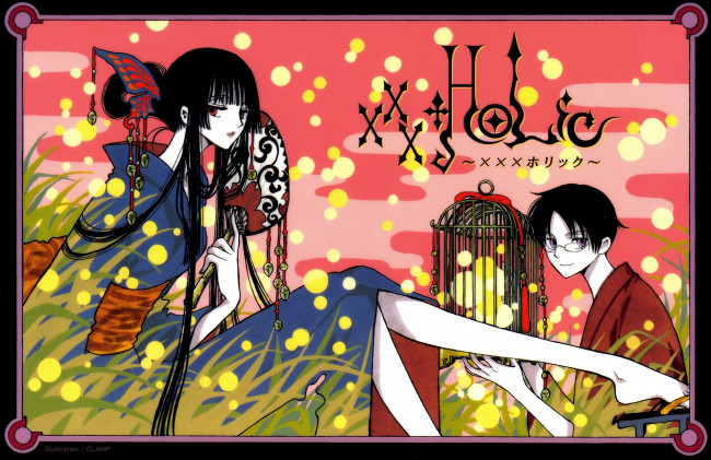 Обои картинки фото аниме, xxxholic, двое