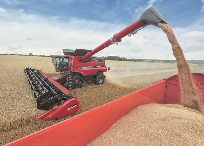 Обои картинки фото техника, комбайны, case