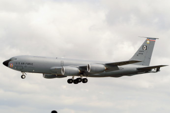 Картинка boeing+kc-135r+stratotanker авиация военно-транспортные+самолёты войсковой транспорт