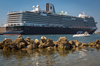 Картинка koningsdam+cruise+ship корабли лайнеры круиз лайнер