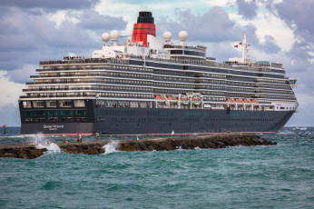 Картинка ms+queen+victoria корабли лайнеры круиз лайнер