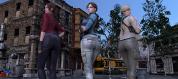 Картинка 3д+графика фантазия+ fantasy девушки взгляд фон