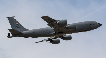 Картинка kc-135r+stratotanker авиация военно-транспортные+самолёты транспорт войсковой