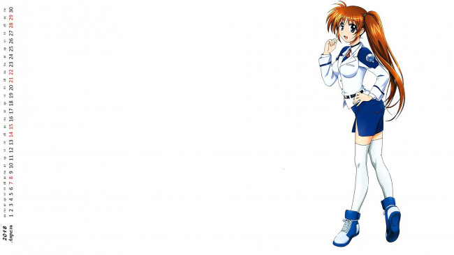 Обои картинки фото календари, аниме, девушка, взгляд