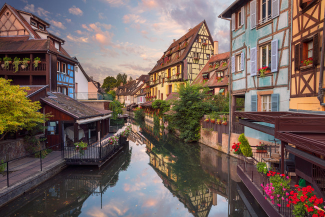 Обои картинки фото colmar, города, кольмар , франция, простор