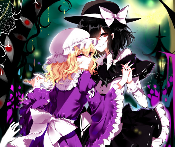 Обои картинки фото sheya, аниме, touhou, девушка