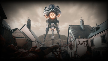 Картинка grey+skies+a+war+of+the+worlds+story видео+игры ---другое grey skies a war of the worlds story