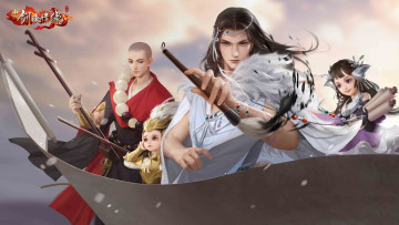 Картинка jx2+swordsman+2 видео+игры ---другое персонажи кисть свиток