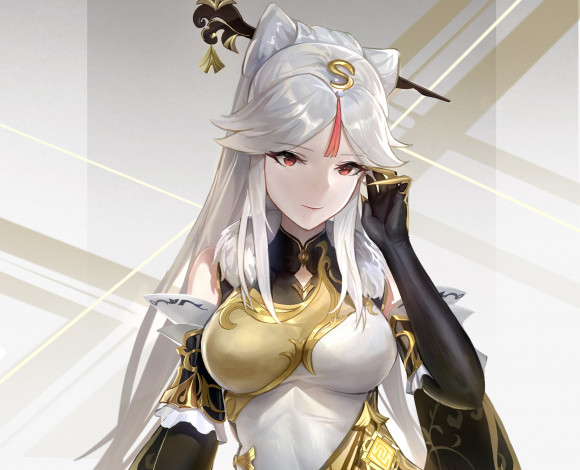 Обои картинки фото аниме, genshin impact, genshin, impact