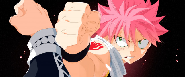 Обои картинки фото аниме, fairy tail, хвост, феи