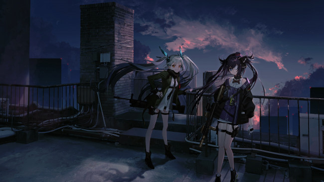 Обои картинки фото аниме, girls frontline, girls, frontline