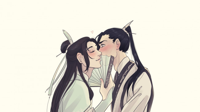 Обои картинки фото аниме, the scum villain’s , self-saving,  system, система, спаси, себя, сам, для, главного, злодея, chuan, shu, zijiu, zhinan, мосян, тунсю