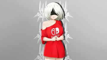 Картинка видео+игры nier +automata automata