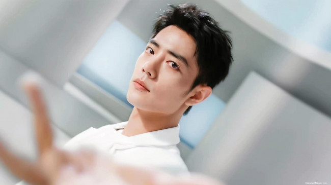 Обои картинки фото мужчины, xiao zhan, актер, лицо, рубашка