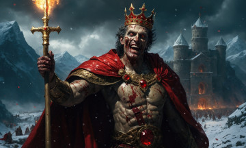 Картинка фэнтези нежить нейросети графика нейроарт ai art нейронные сети рисунки нейро искусство нейрографика graphics neuroart neural networks drawings neuro neurography