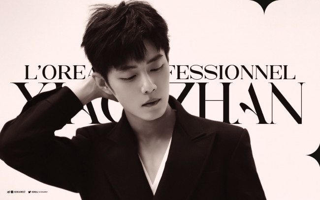 Обои картинки фото мужчины, xiao zhan, актер, лицо, пиджак