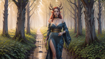 обоя 3д графика, эльфы , elves, нейросети, графика, нейроарт, ai, art, нейронные, сети, рисунки, нейро, искусство, нейрографика, graphics, neuroart, neural, networks, drawings, neuro, neurography