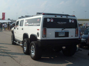 Картинка hummer h6 players edition автомобили выставки уличные фото
