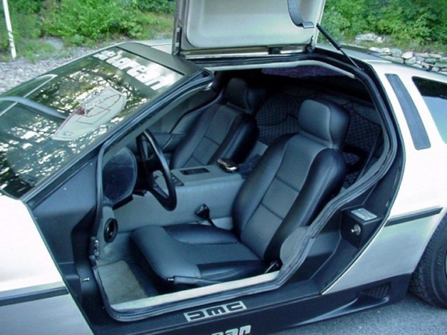 Обои картинки фото de, lorean, автомобили, интерьеры