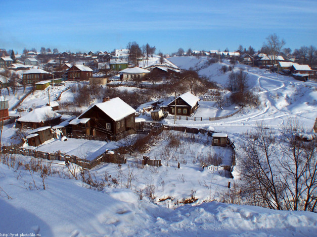 Обои картинки фото галич, панорама, города