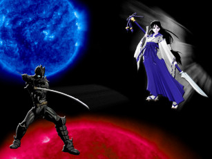 Картинка аниме weapon blood technology