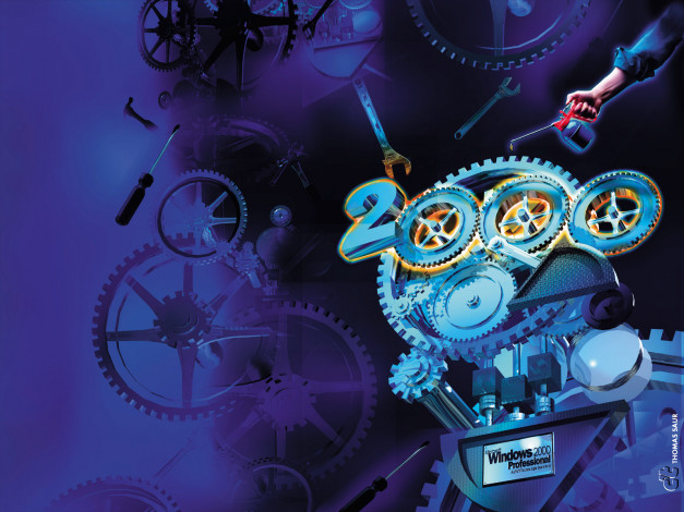 Обои картинки фото компьютеры, windows, 2000
