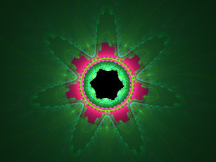 Картинка 3д графика fractal фракталы узор цвета