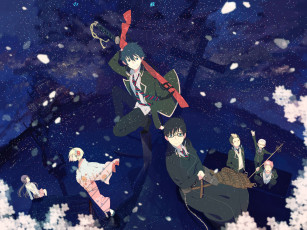 Картинка аниме ao no exorcist