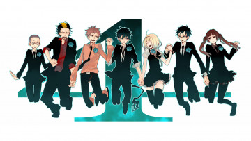 Картинка аниме ao no exorcist