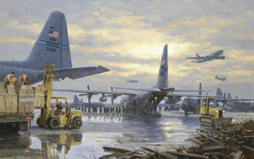 Картинка авиация 3д рисованые graphic рисунок