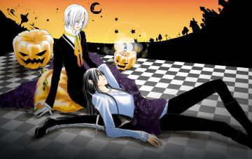 Картинка аниме gray man allen walker kanda yuu
