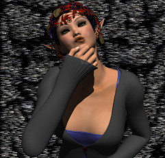 Картинка 3д графика elves эльфы эльфийка