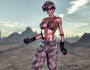 Картинка 3д графика people люди девушка