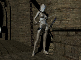 Картинка 3д графика fantasy фантазия оружие доспехи