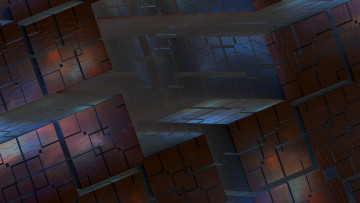 Картинка 3д графика fractal фракталы узор