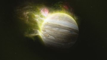 Картинка космос арт планета