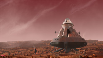 Картинка космос арт планета космонавт