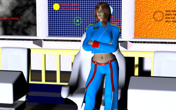 Картинка 3д графика people люди девушка