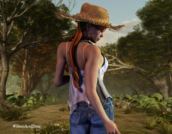 Обои картинки фото 3д, графика, people, люди, девушка