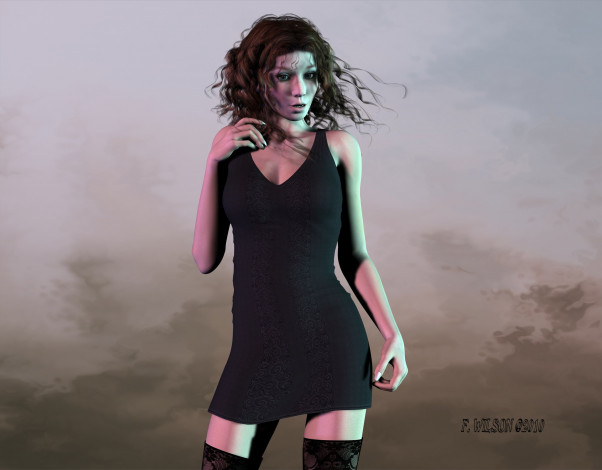 Обои картинки фото 3д, графика, people, люди, девушка