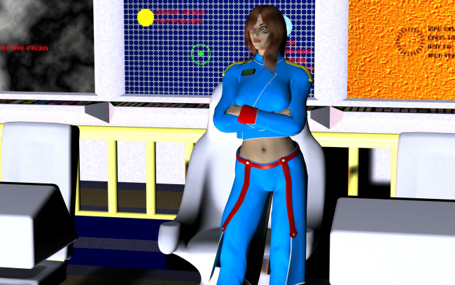 Обои картинки фото 3д, графика, people, люди, девушка