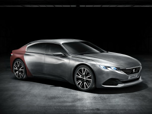 Картинка автомобили 3д 2014г concept exalt peugeot