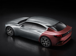 обоя автомобили, 3д, 2014г, concept, exalt, peugeot