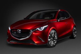 обоя 2014 mazda hazumi, автомобили, mazda, красный, hazumi