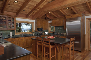 Картинка интерьер кухня мебель