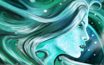 Картинка andy+jones фэнтези девушки andy jones девушка лицо профиль