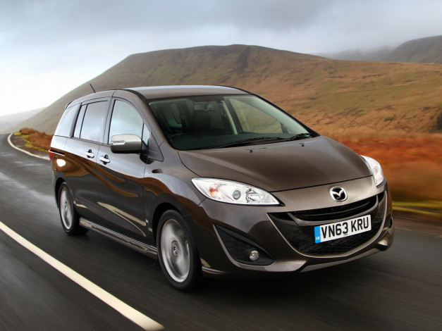 Обои картинки фото автомобили, mazda, 2014г, cw, venture, sport, mazda5, машина, минивен