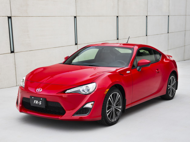 Обои картинки фото автомобили, scion, красный, 2014, monogram, fr-s