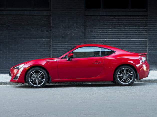 Обои картинки фото автомобили, scion, красный, 2014, monogram, fr-s