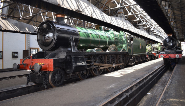 Обои картинки фото техника, паровозы, железная, дорога, рельсы, паровоз